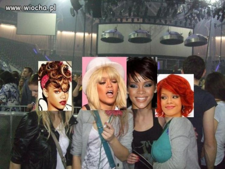 Rihanna psychofans party