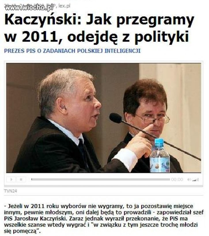 I wierzyć tu politykowi ...