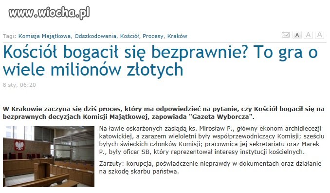 Chciwość, pazerność, złodziejstwo, obłuda