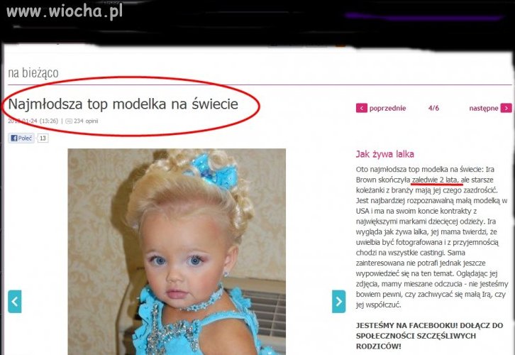 Co ludzie robią z dziećmi...