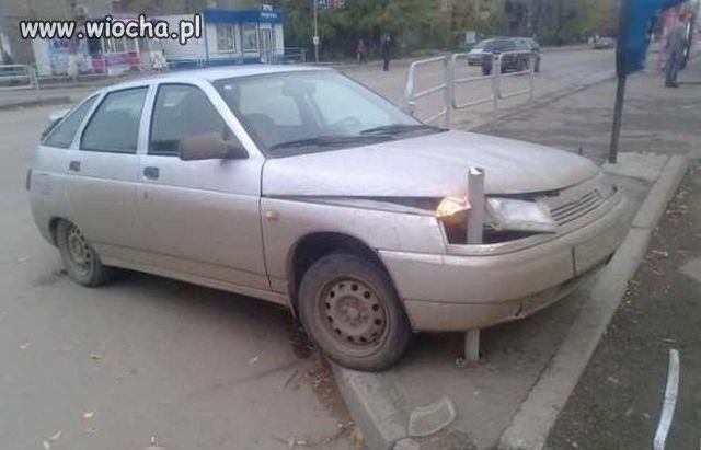 Rosyjskie parkowanie...