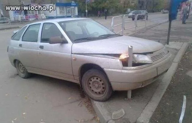 Rosyjskie parkowanie...