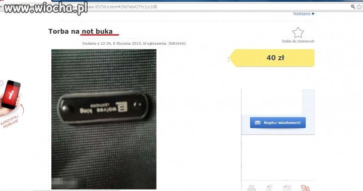 Torba na NOT BUKA