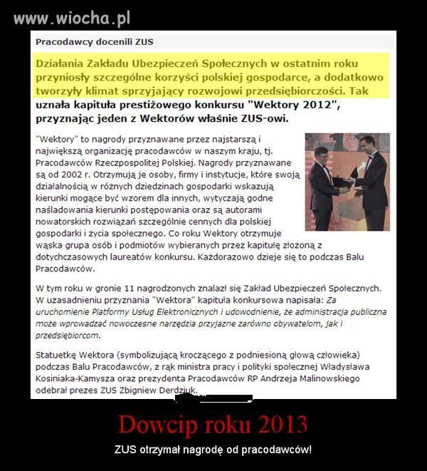 Pracodawcy docenili ZUS 