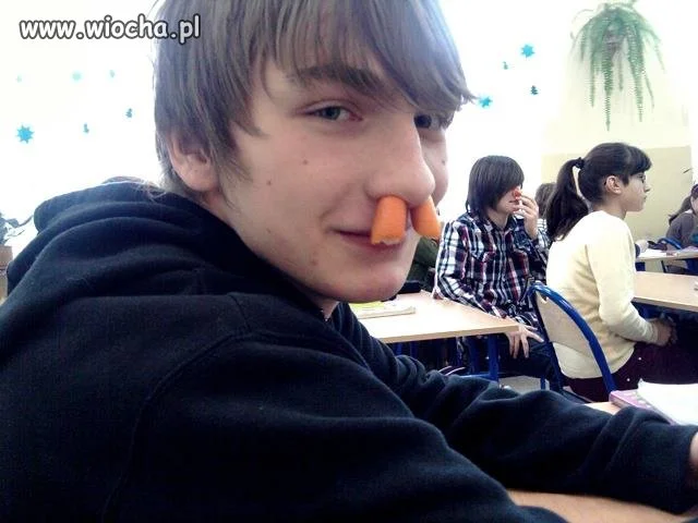 Lekcje z czymś w nosie.