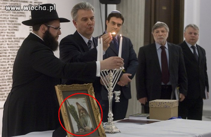 Menachem Mendel Schneerson czczony w sejmie