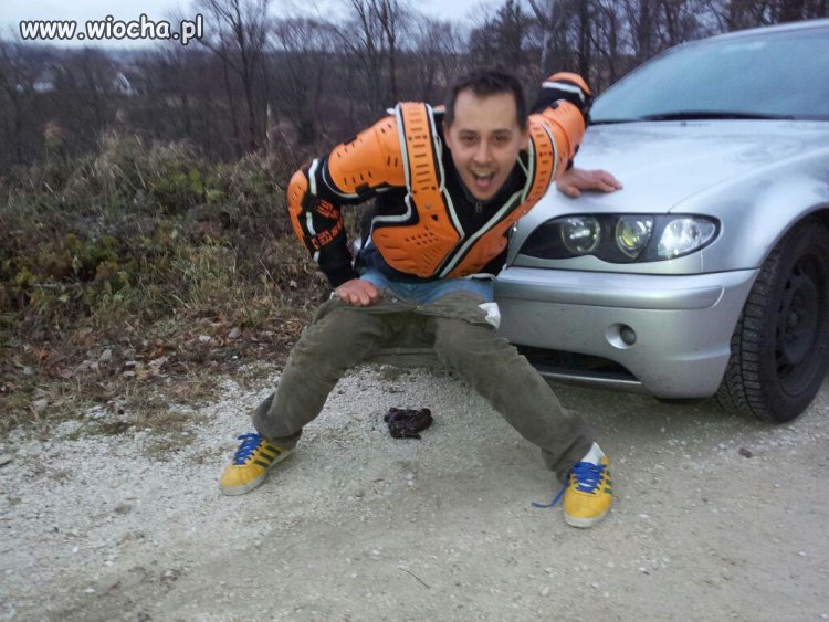 To się nazywa gówniany pomysł na focie...