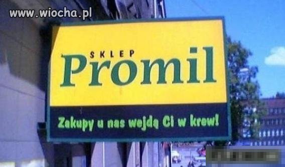 Sklep Promil Zaprasza