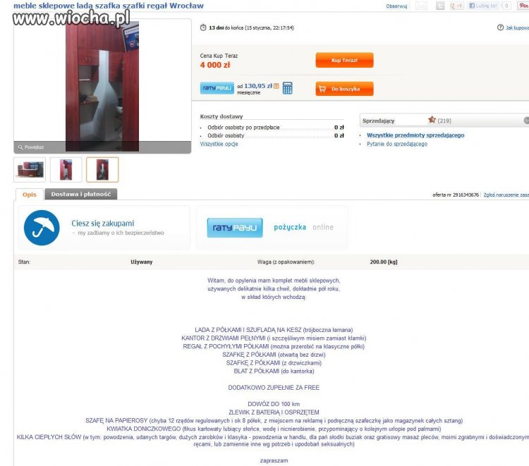 Chętny na gratisy z dołu aukcji?