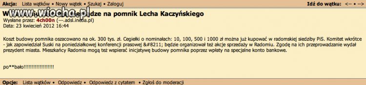 Ludziom się w dupach poprzewracało