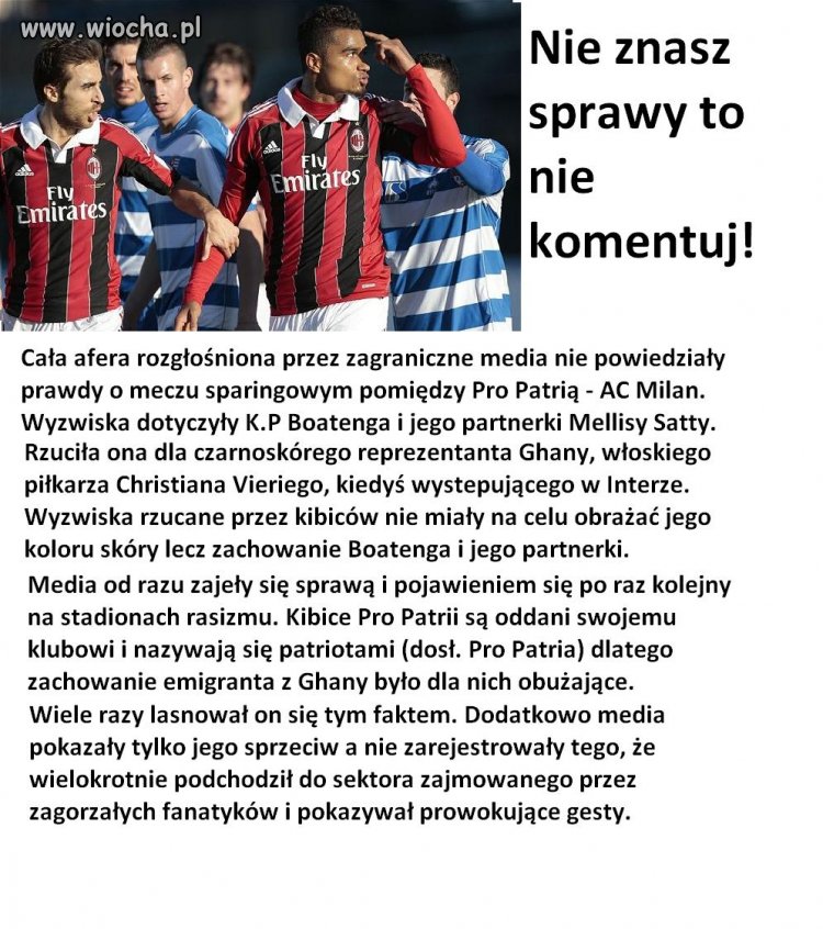 Zrobili z nich rasistów
