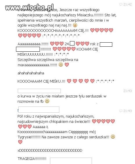 Słodko tak, że aż można się od tego zrzygać...