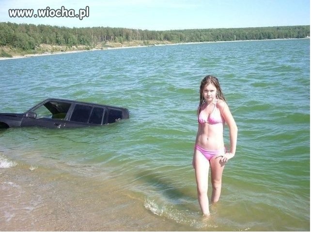 Takie tam nad wodą.