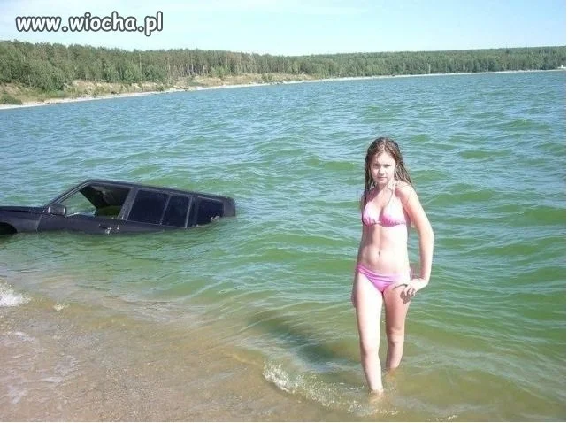 Takie tam nad wodą.