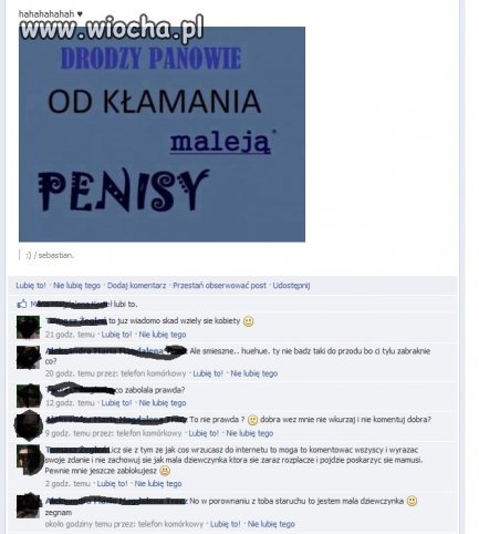 Malejące penisy