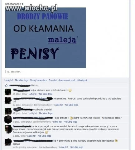 Malejące penisy