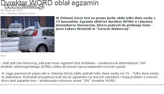 Nowe zasady...