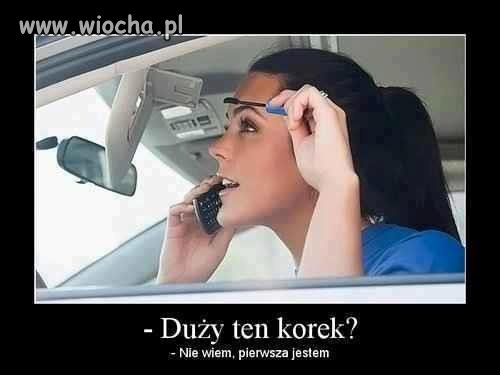 Dlaczego są zawsze rano korki na drodze???!!!