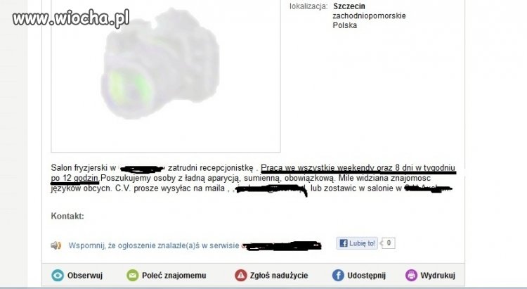 Nie lepiej od razu 10 dni w tygodniu po 24 h?!