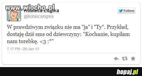 Kobieca logika.