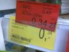 Przecena w tesco