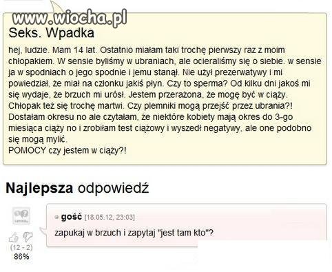 Seks wpadka