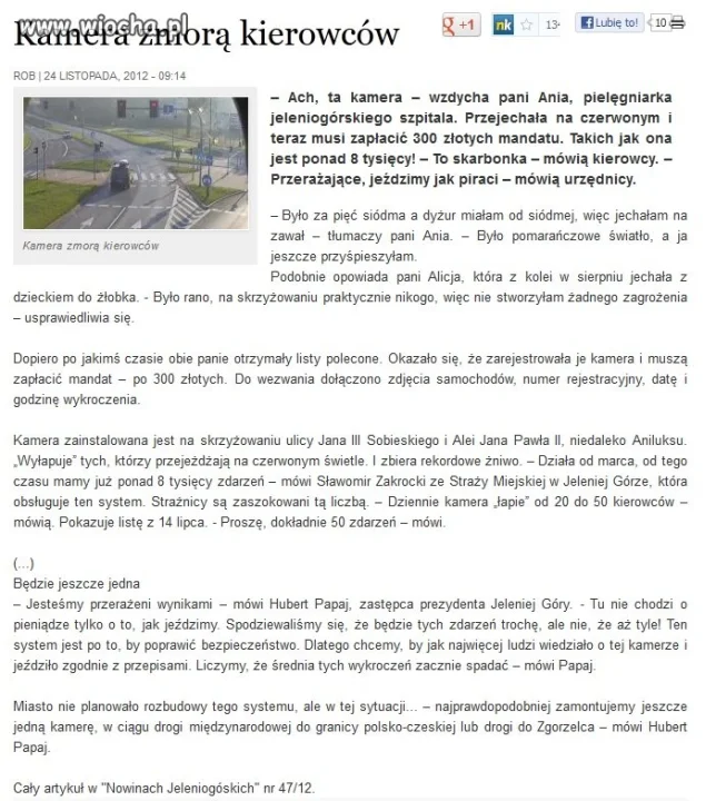 Fotoradary są już niemodne.