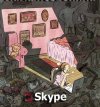 Córeczka na skypie