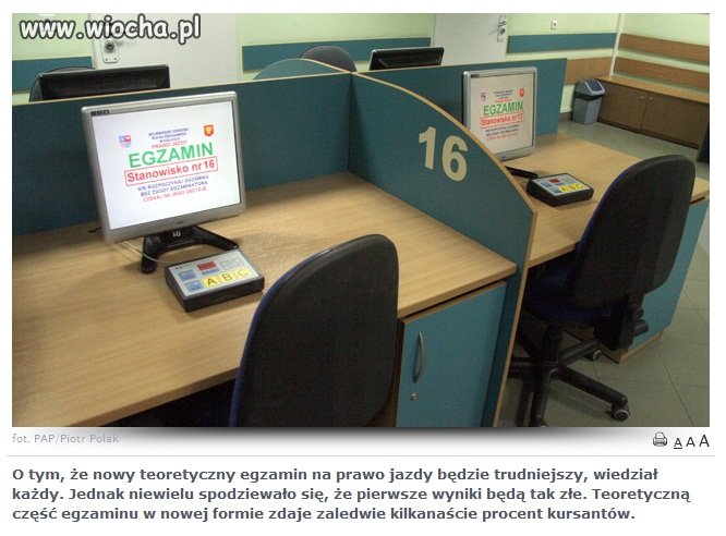 Mega trudne teoretyczne egzaminy na prawko