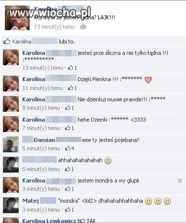 ładna i mondra...