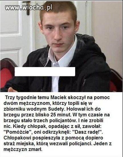 Szacunek dla Maćka