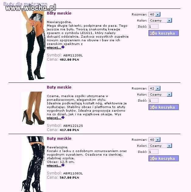Bardzo męskie buty