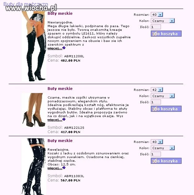 Bardzo męskie buty
