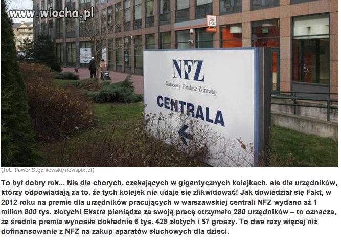 Przyznali sobie premie...