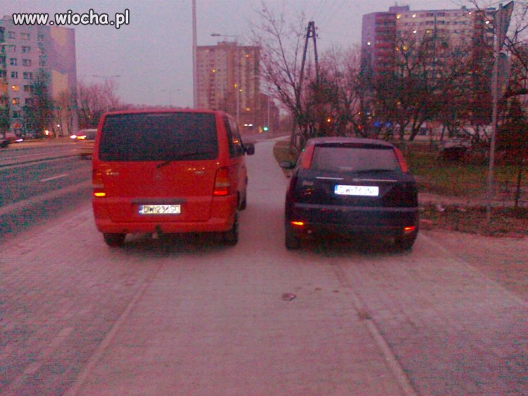 Tak się we Wrocławiu parkuje