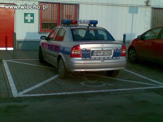 Policja inwalidzi