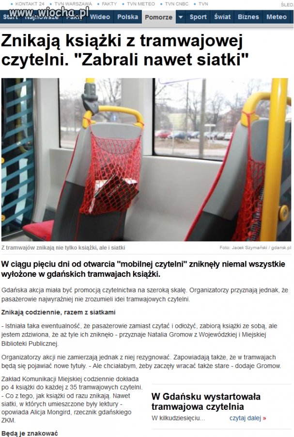 Tramwajowa czytelnia