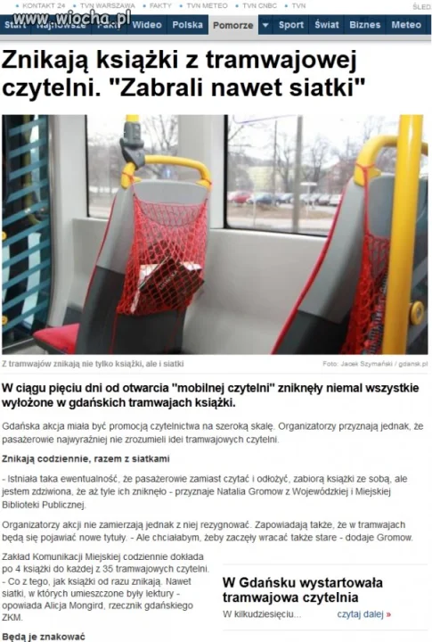 Tramwajowa czytelnia