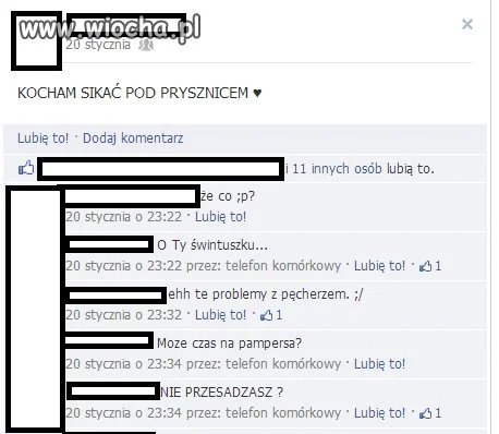 Facebook jak pamiętnik 