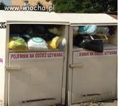 Angielska odzież używana