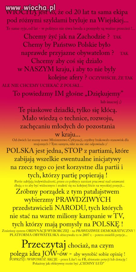 Rok 2013 rokiem zmian !