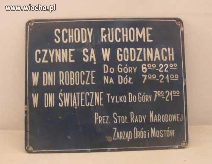Schody ruchome 