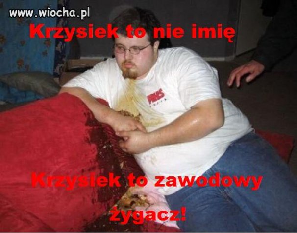Krzysiek to nie imię