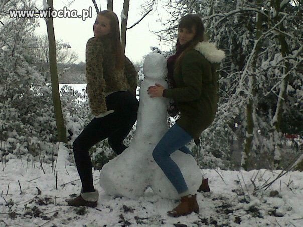 Nie ma to jak lans na śnieg 