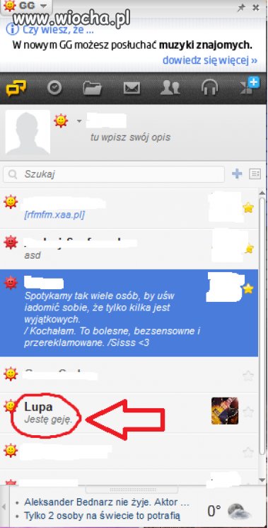 Szczere wyznania.