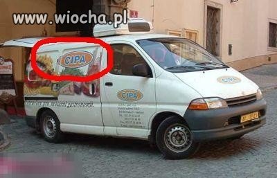 Cipa na furgonetce