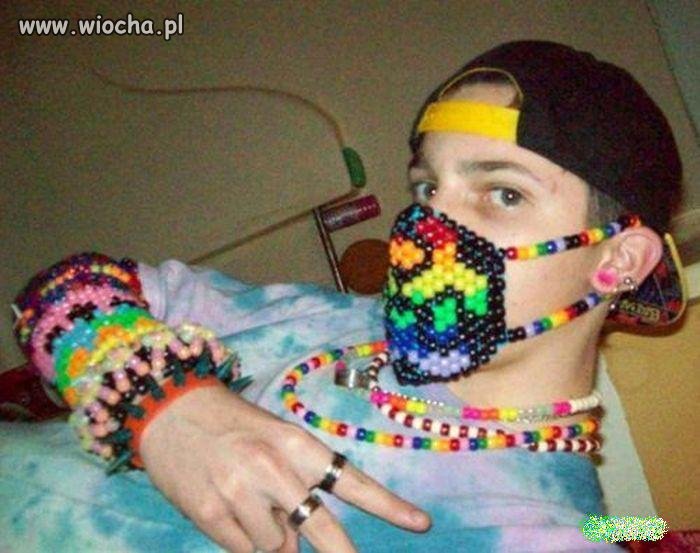 Koralikowy gangster.