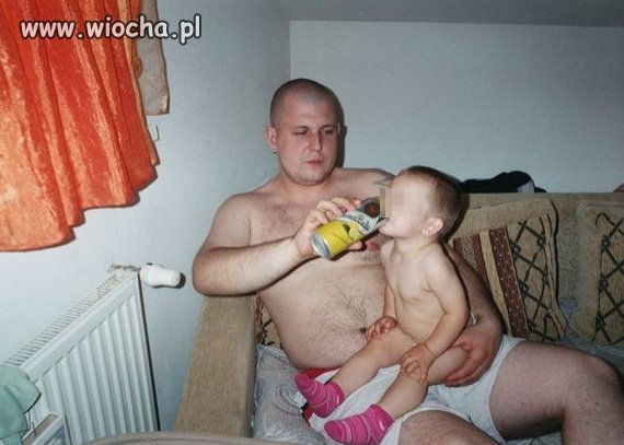 Kolejny przykładny ojciec...