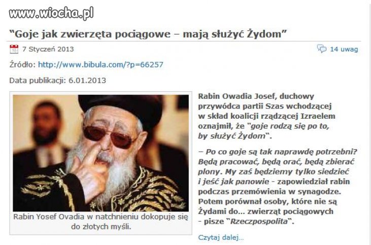 I nie bądź tu antysemitą...