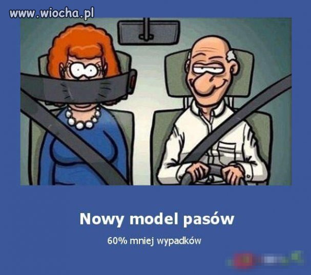 NOWY MODEL PASÓW 60% MNIEJ WYPADKÓW 